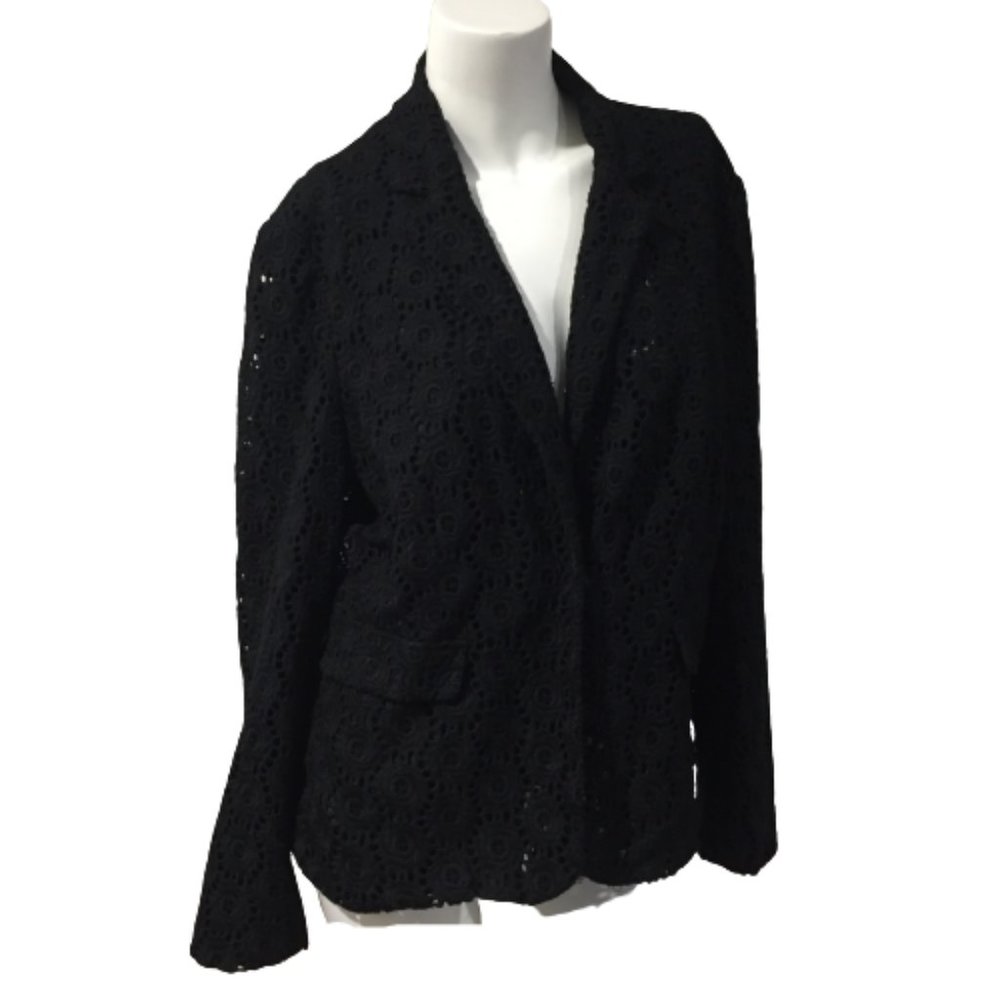 Peter Nygard Size 16 Black Jacket